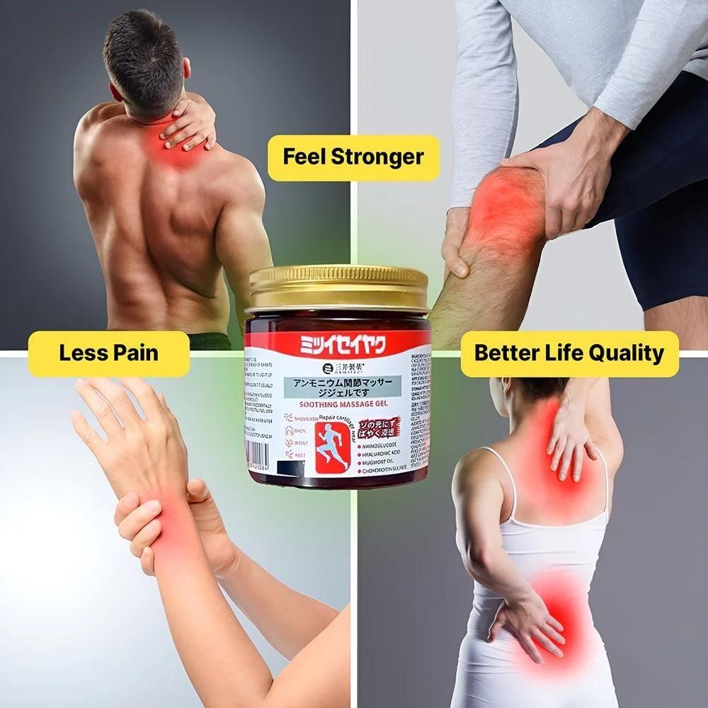Instant Deep Relief Massage Gel – Fast-Acting Joint & Muscle Comfort Formula | Pack of 2