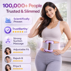 15-Minute Smart Ab Toning Belt | No Workout Waist Slimming Device for Men & Women